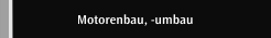 Motorenbau, -umbau